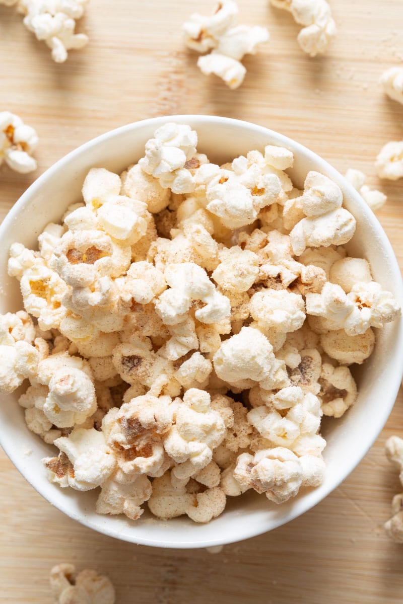 protein powder popcorn