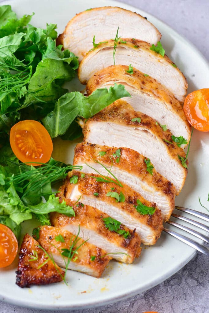 Air Fryer Chicken Breast In 8 Minutes | Juicy And Tender