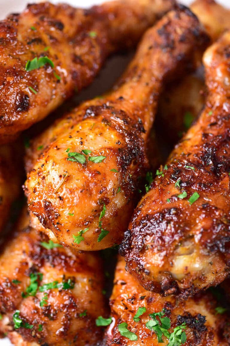 Perfect Air Fryer Chicken Drumsticks (Or legs!) - The Big Man's World