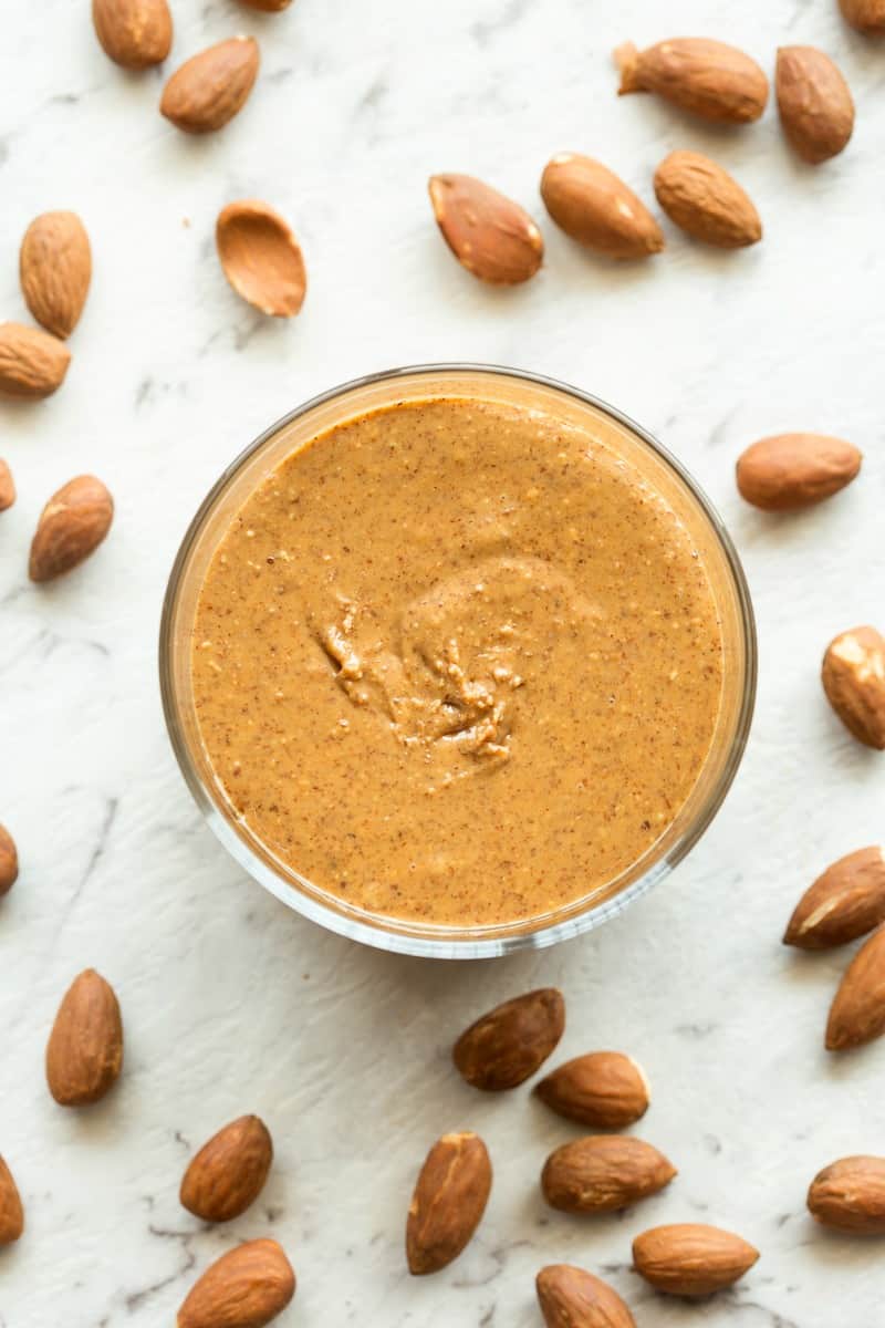 How to Make Almond Butter (in 1 Minute!) - Almond Butter Recipe