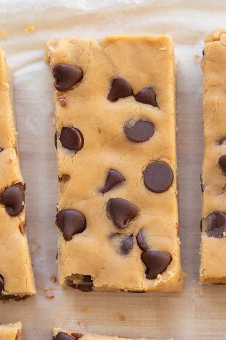 Cookie Dough Protein Bars {3 Ingredients} The Big Man's World