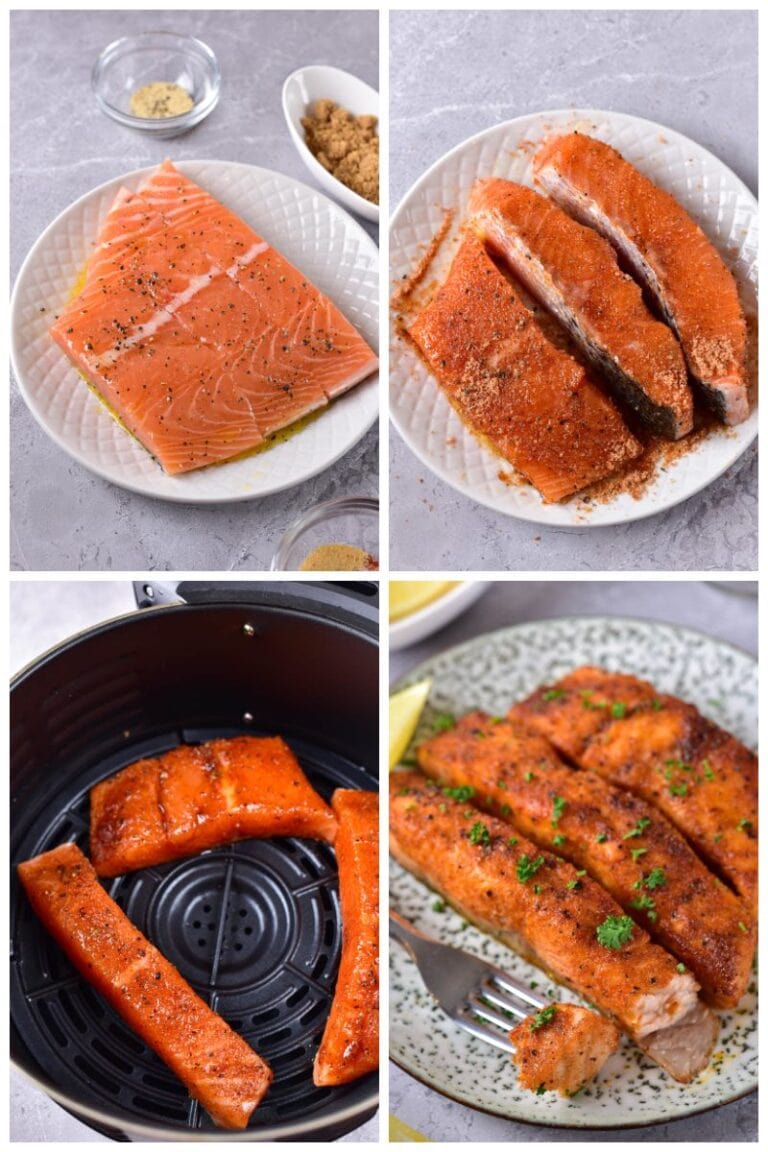 Air Fryer Salmon Recipe Cooks PERFECTLY in just 6 minutes!