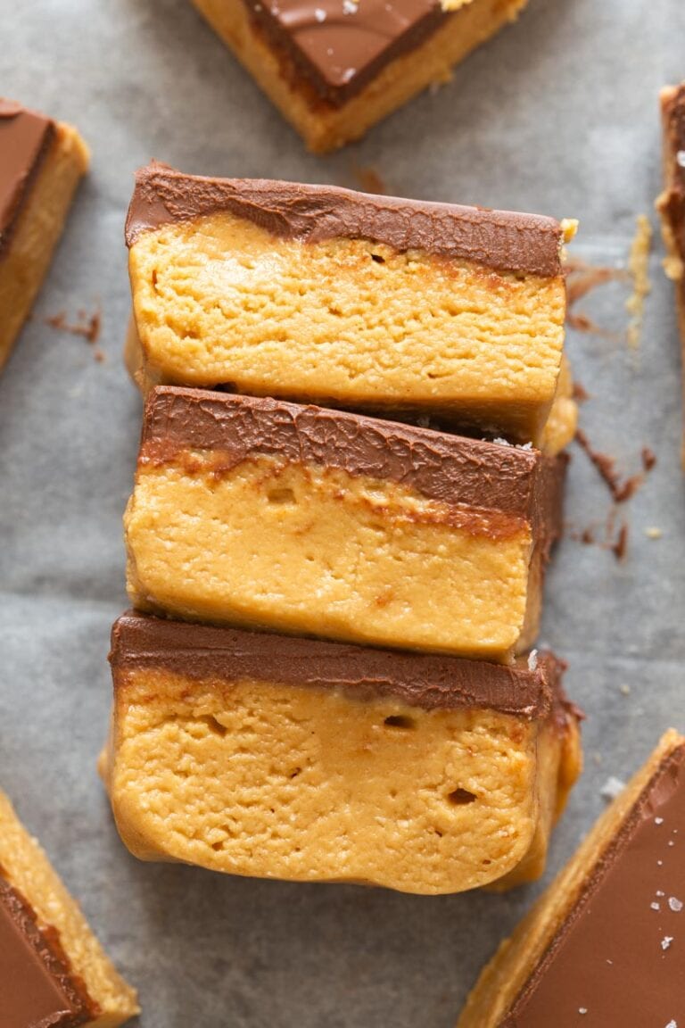 Keto Peanut Butter Bars {2g carbs} The Big Man's World