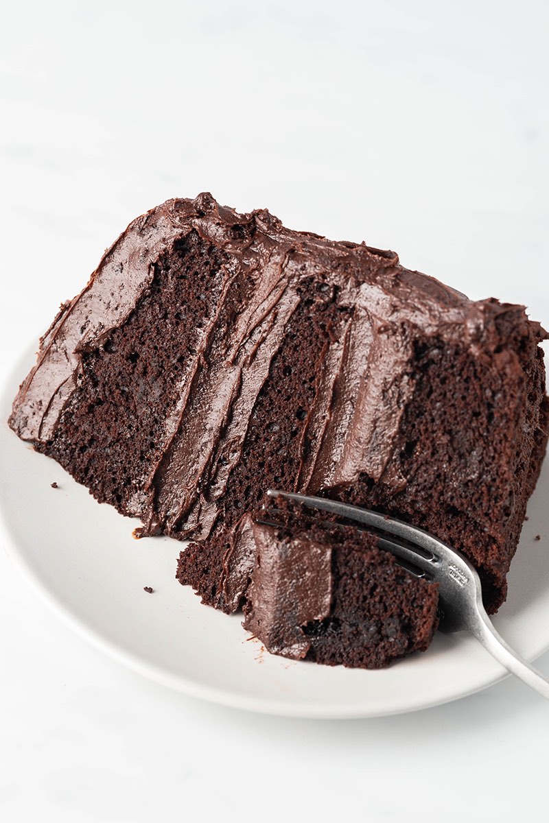almond flour chocolate cake.