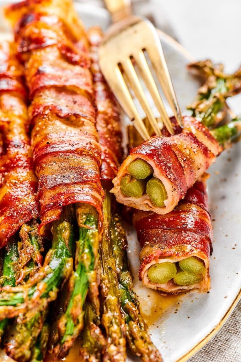 Bacon Wrapped Asparagus {Baked, Grilled, or Air Fryer} The Big Man's
