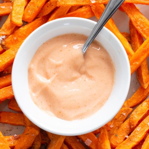 sweet potato fries dip sauce.