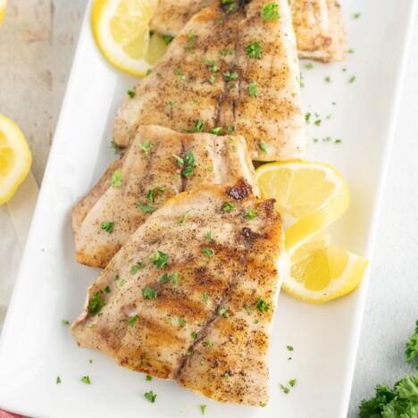 Red Snapper Recipe (Grilled or Pan Fried) - The Big Man's World
