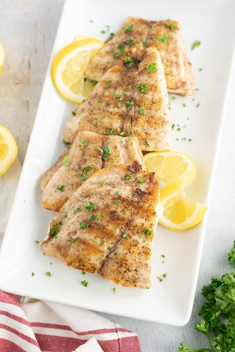 6-Minute Red Snapper Recipe {Grilled Or Pan-Fried} - The Big Man's World