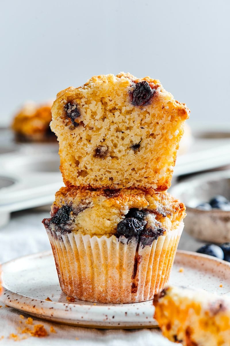 low carb blueberry muffins.