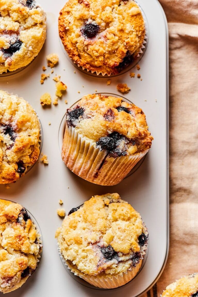 Keto Blueberry Muffins with 6 Ingredients Low Carb