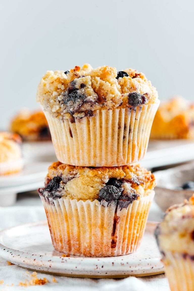 Keto Blueberry Muffins with 6 Ingredients Low Carb