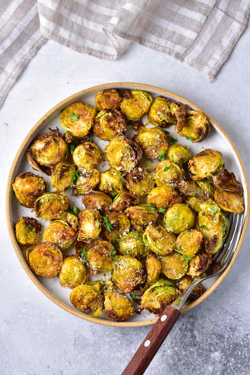 air fryer brussels sprouts.