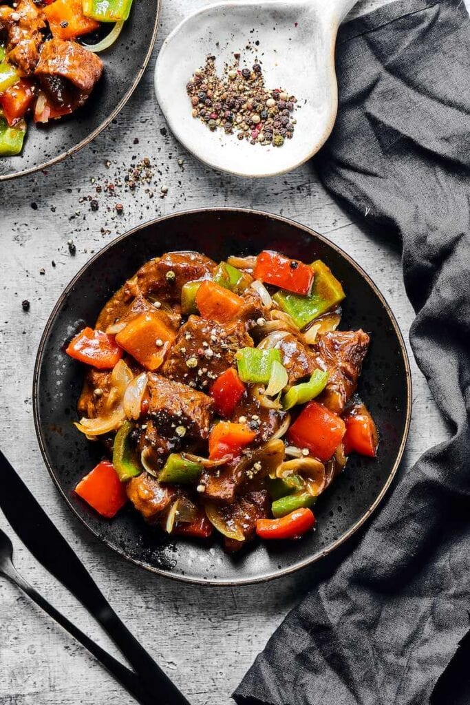 Black Pepper Angus Steak (Like Panda Express!) The Big Man's World