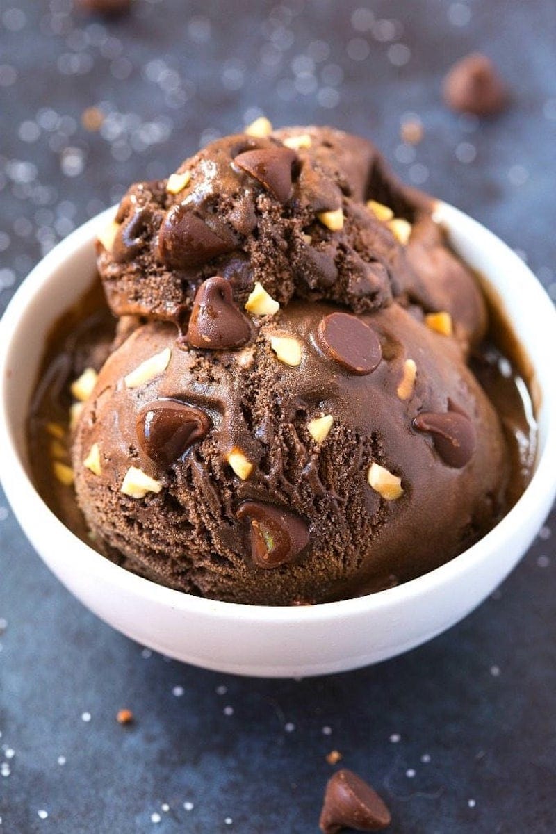 brownie ice cream.