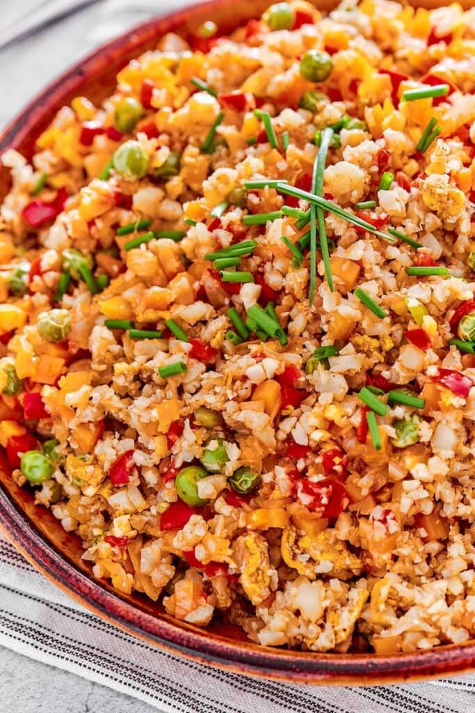 Cauliflower Fried Rice (10 minute recipe) The Big Man's World
