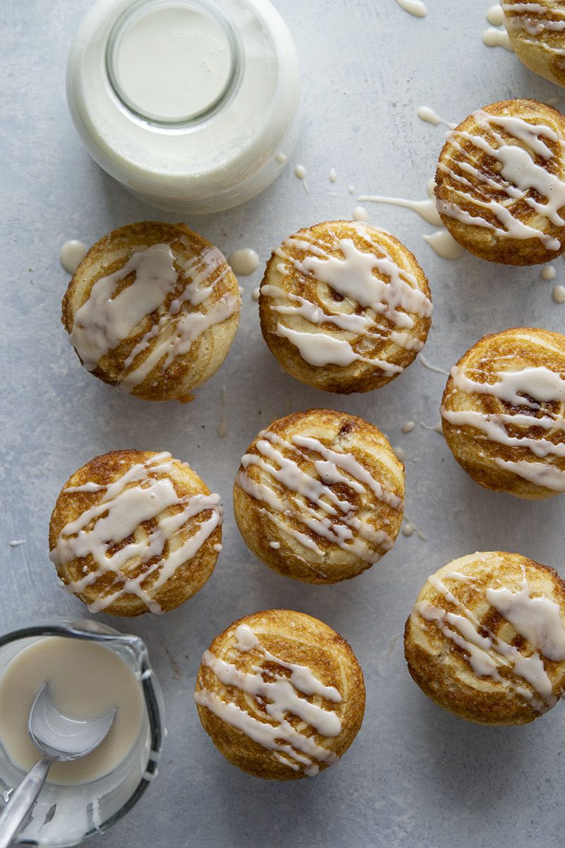 cinnamon roll muffins.