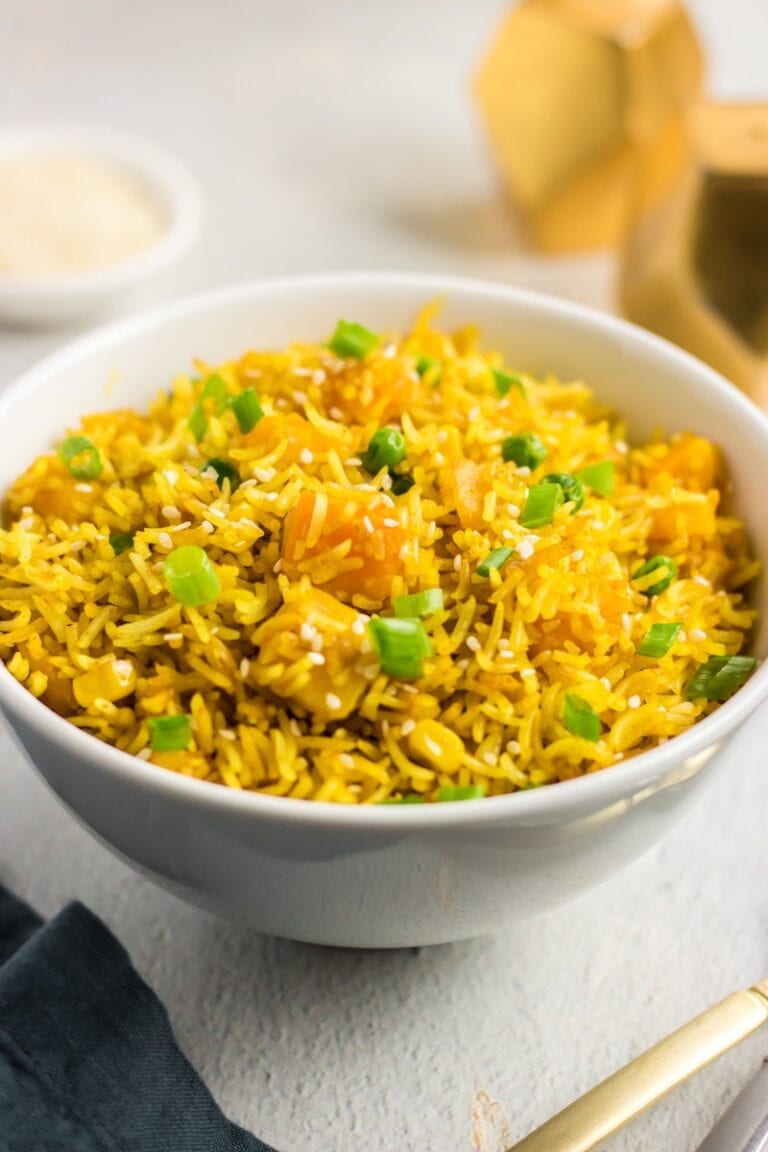 Curry Fried Rice (One dish dinner!)- The Big Man's World