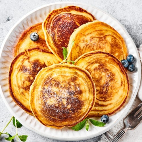 eggless pancake recipe.