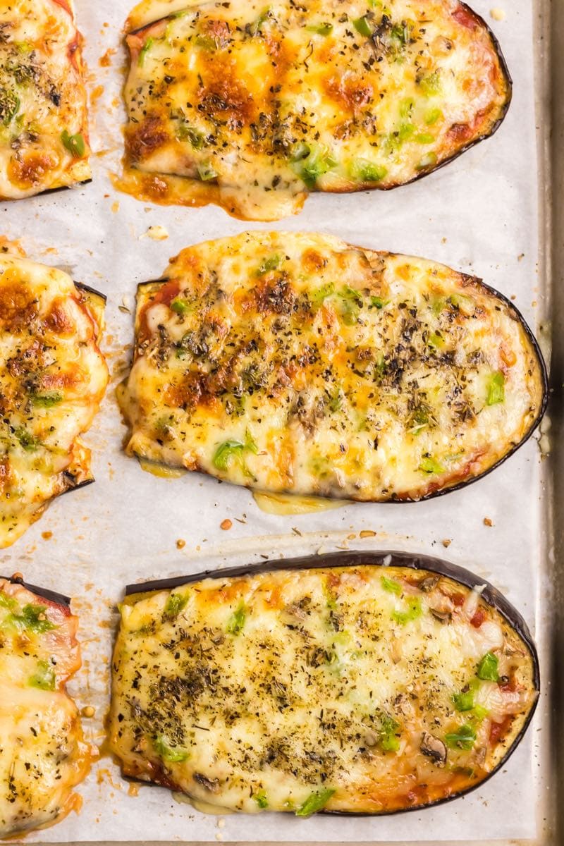 eggplant pizza.