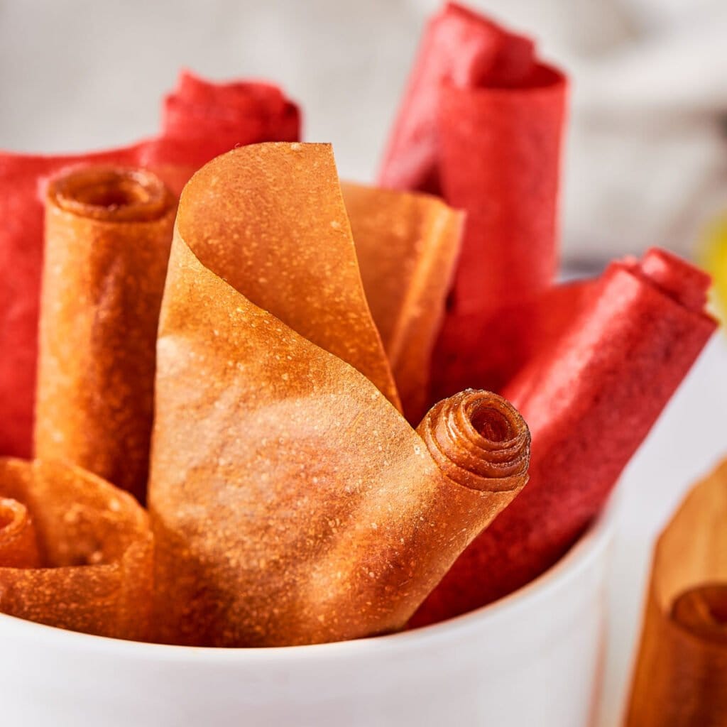 Fruit Leather Recipe with ANY fruit 2 Ingredients and NO sugar!