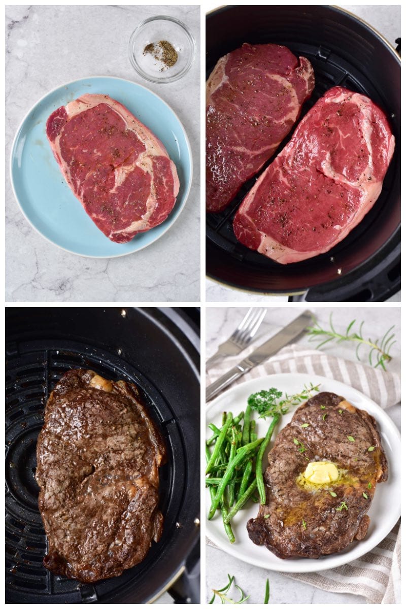 how to make air fryer steak.