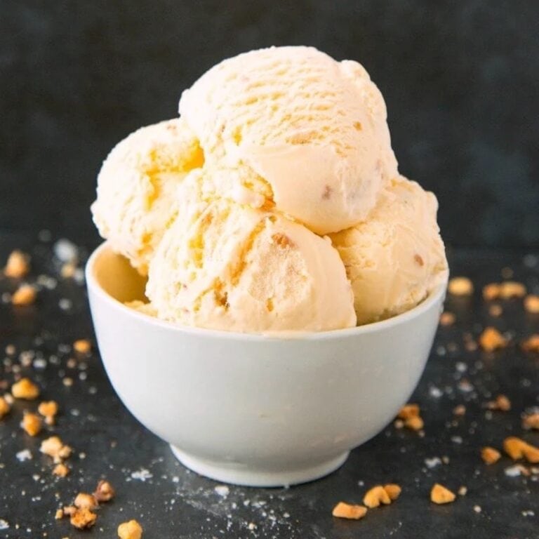 Peanut Butter Ice Cream Recipe Just 3 Ingredients!