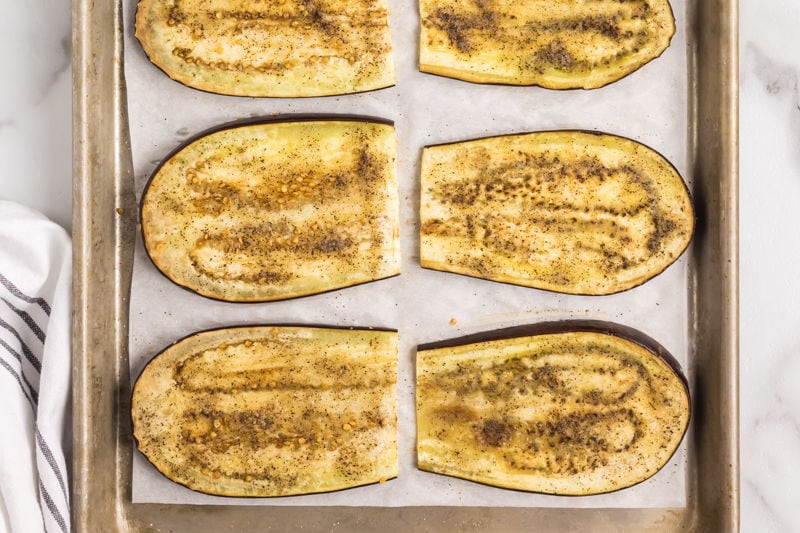 roasted eggplant.