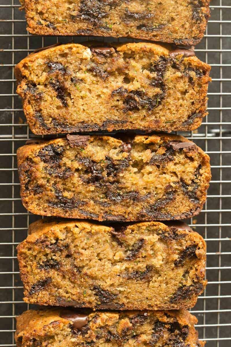 vegan zucchini bread.