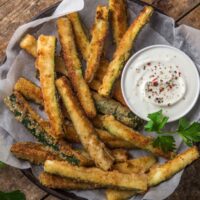 zucchini fries recipe.