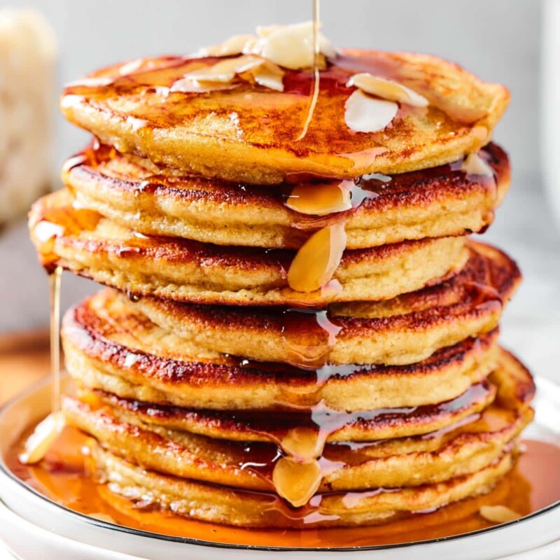 Fluffy Almond Flour Pancakes - The Big Man's World