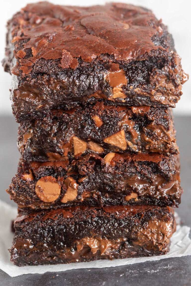 Avocado Brownies Recipe Low Carb and NO Added Sugar