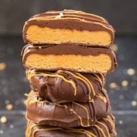 Ingen Bake Chocolate Peanut Cookie Oppskrift.