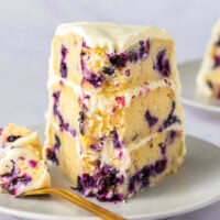 lemon blueberry cake recipe.