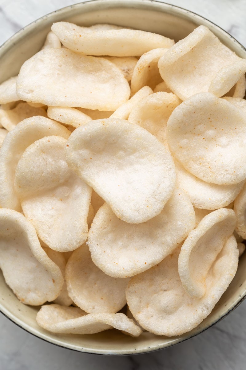 prawn crackers.