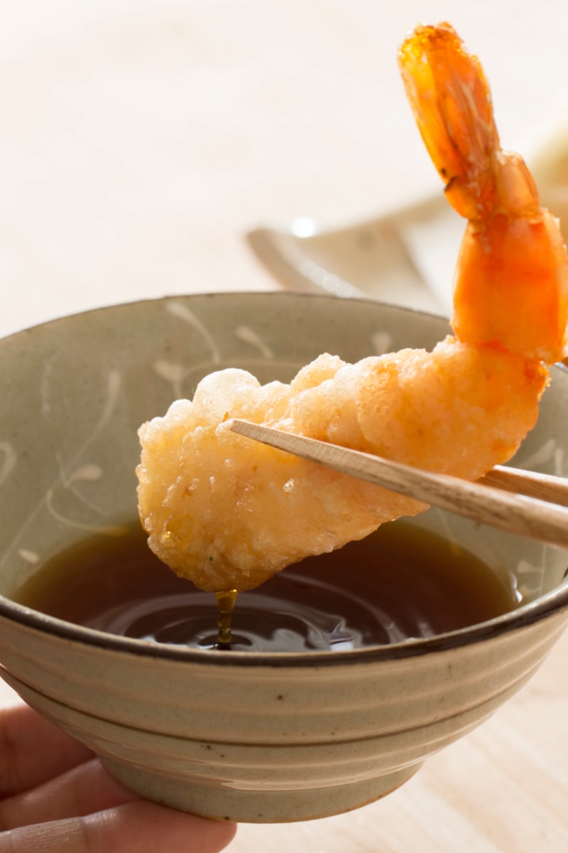 tempura sauce.