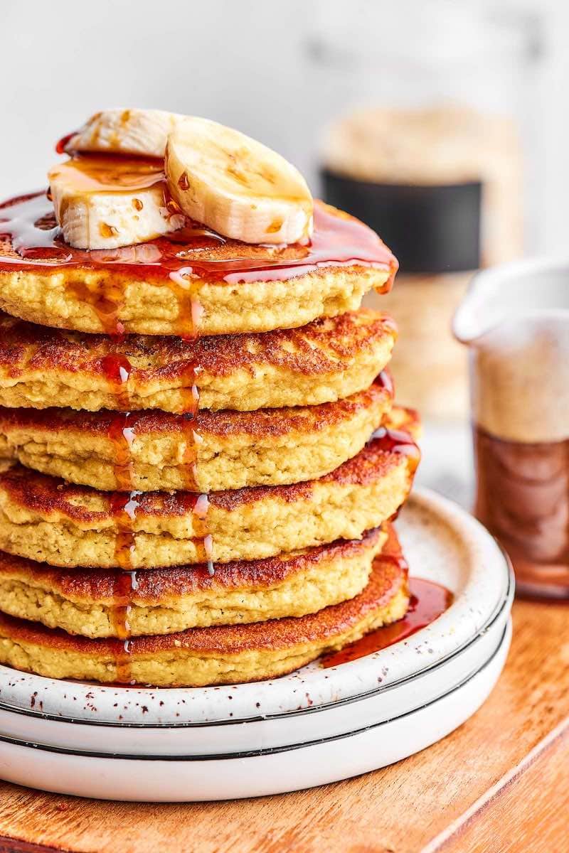 almond flour pancakes no egg.