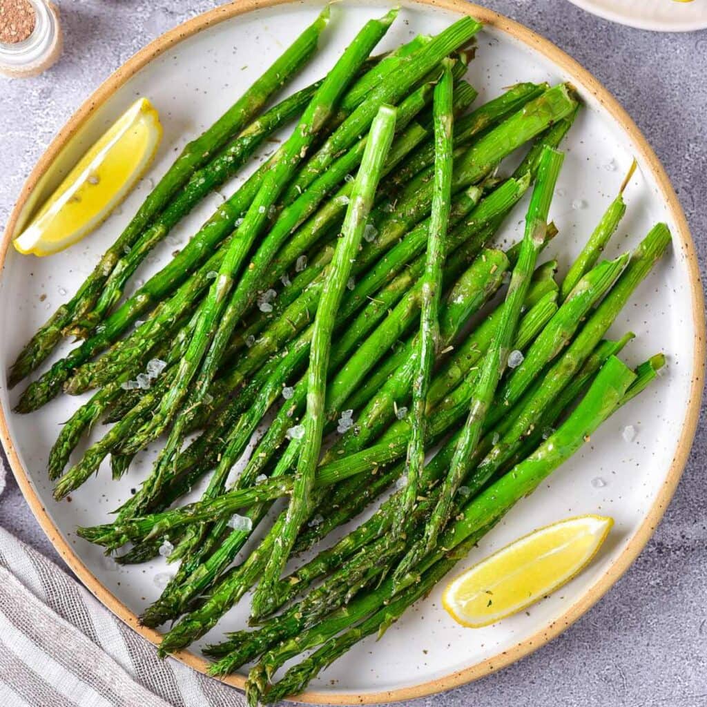 Air Fryer Asparagus In 4 Minutes | Perfectly Cooked Every Time