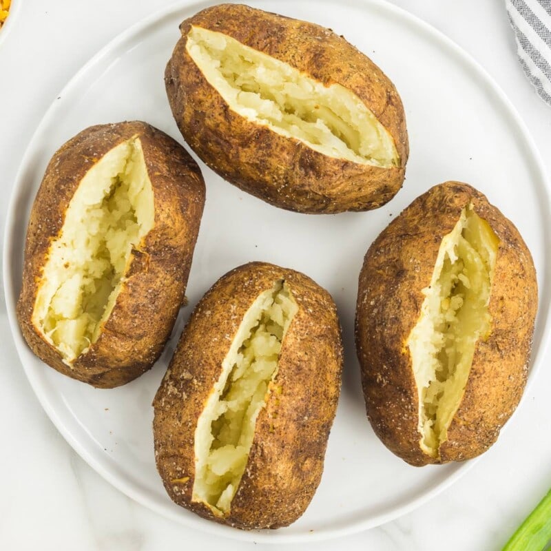 Air Fryer Baked Potato - The Big Man's World