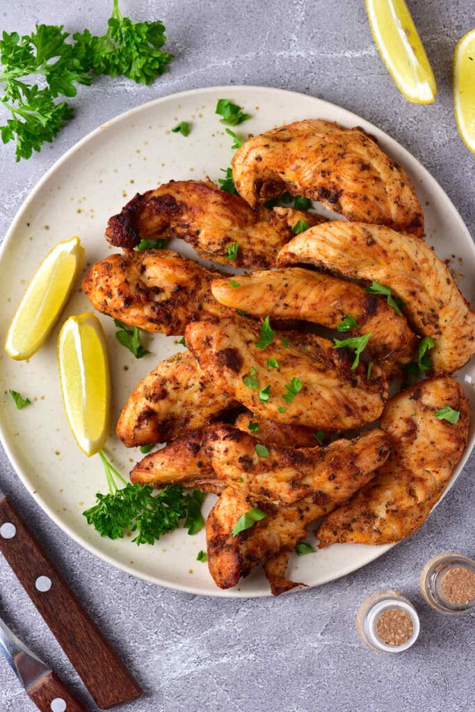 Air Fryer Chicken Tenderloins Cooks In Just 8 Minutes