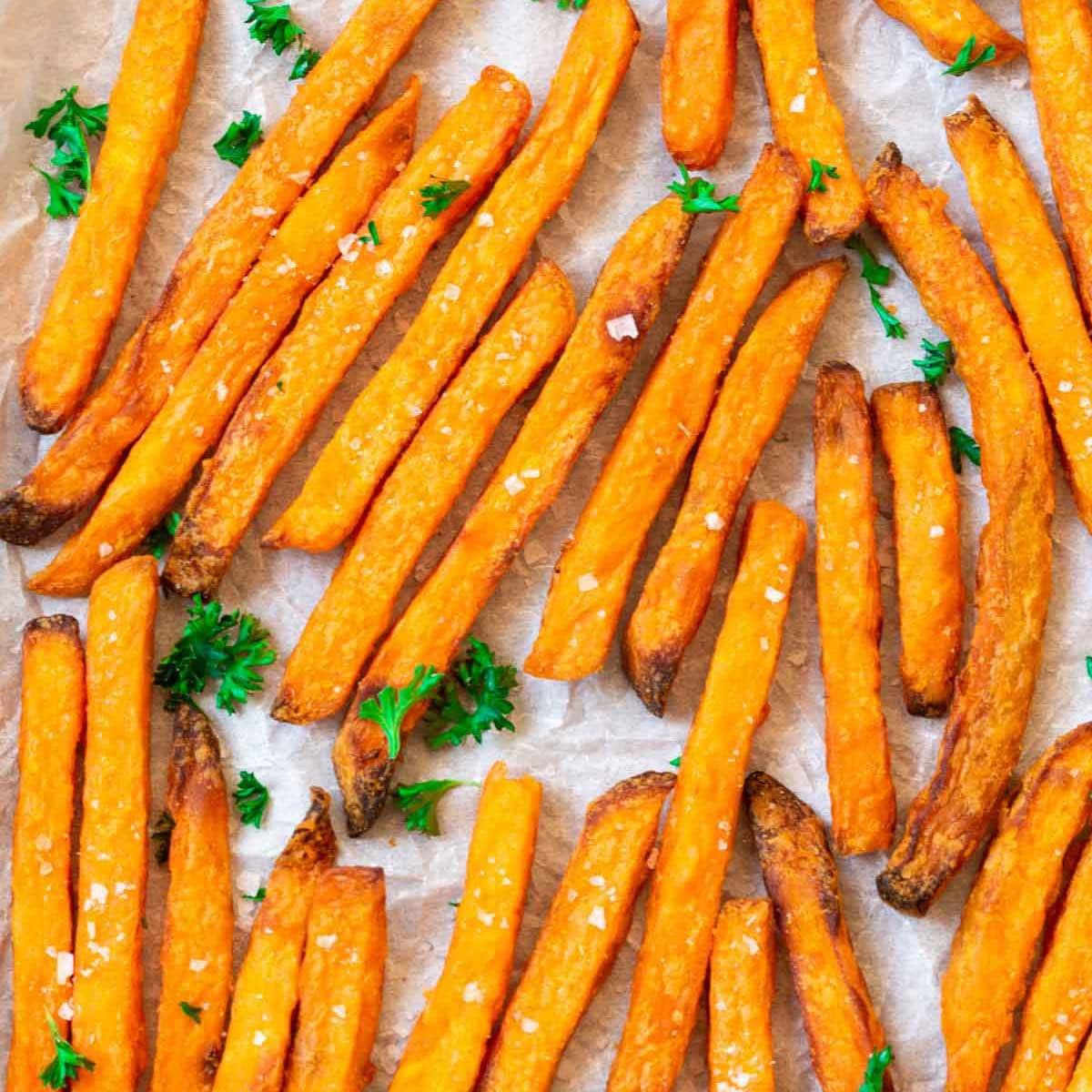 Air Fryer Sweet Potato Fries - Super Healthy Kids