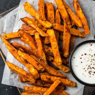 air fryer sweet potato fry recipe.