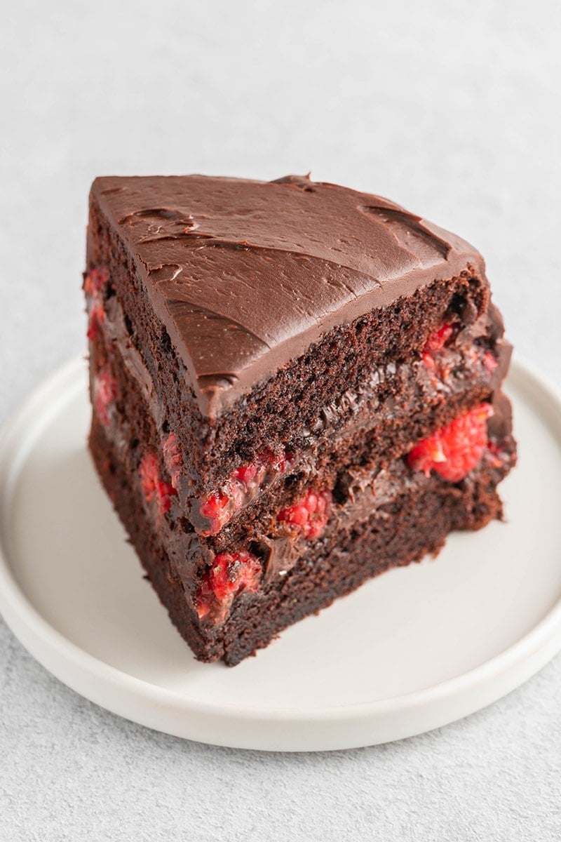 chocolate raspberry cake.