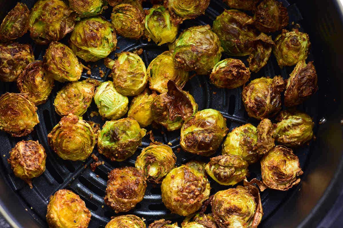 crispy brussels sprouts in air fryer.