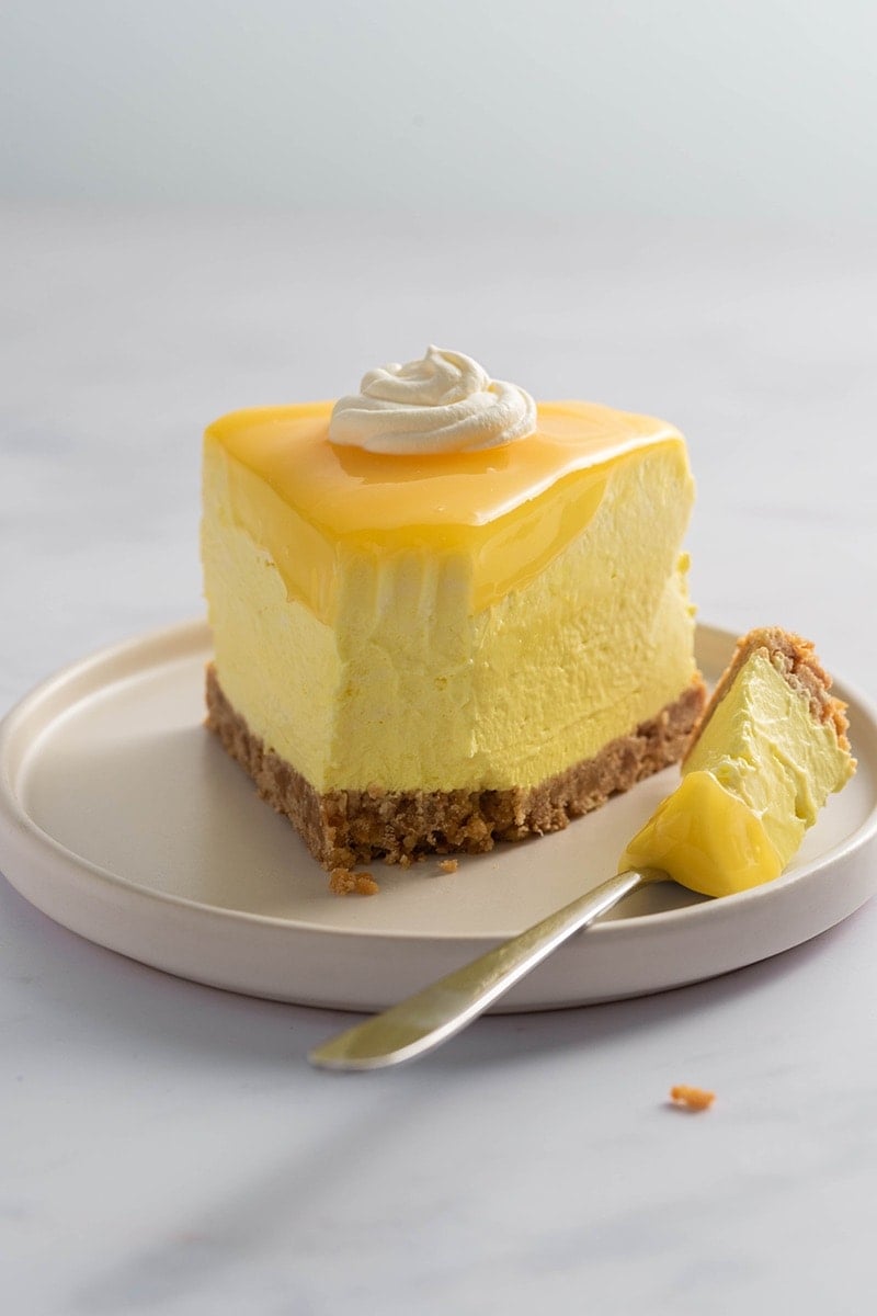 lemon cheesecake.