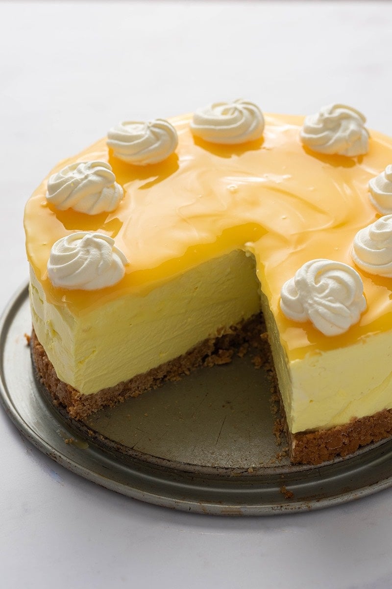 lemon cheese cake.