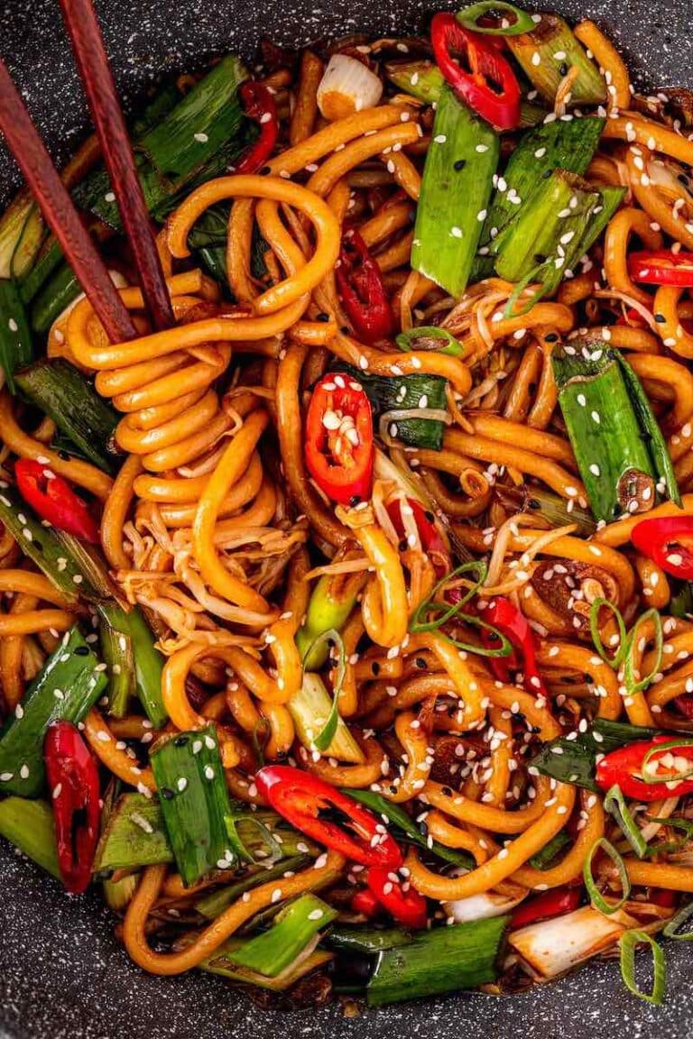 Spicy Asian Noodles In 10 Minutes Restaurant Style Recipe