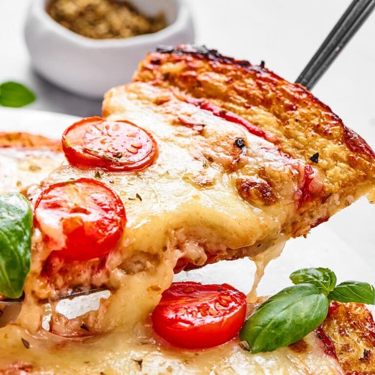 BEST Cauliflower Pizza Crust Recipe TBMW