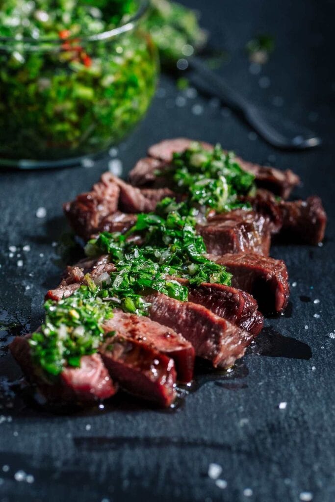 Chimichurri Steak - The Big Man's World