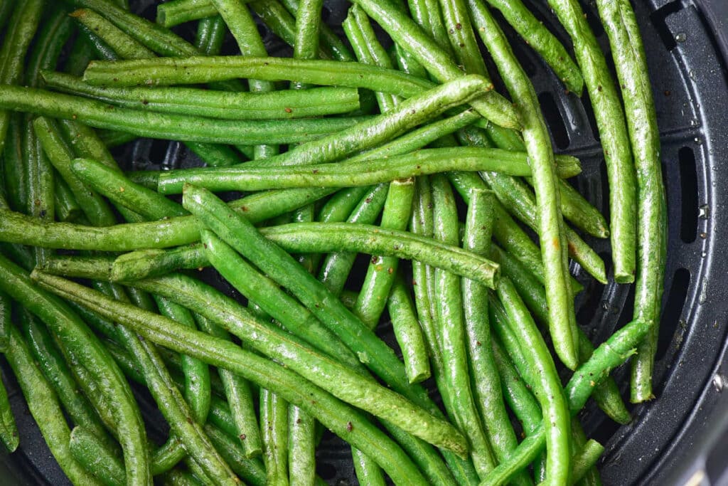 Air Fryer Green Beans In 6 Minutes Fresh Or Frozen
