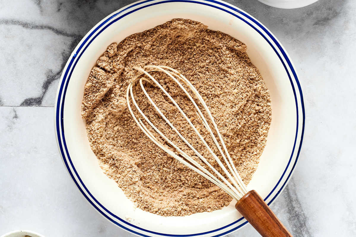 pumpkin bread dry ingredients.